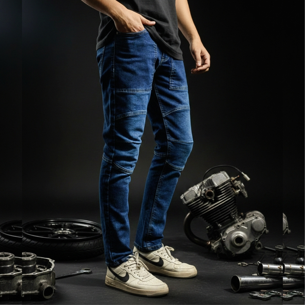 WESTERN -2 CARGO FOUR POCKET DEEP BLUE - Image 5