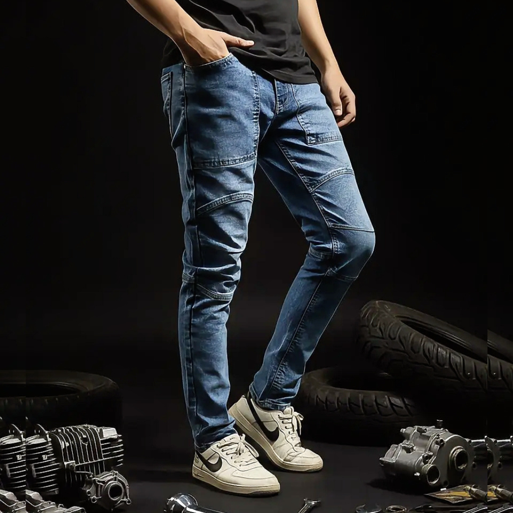 WESTERN -2 CARGO FOUR POCKET LITE BLUE - Image 3