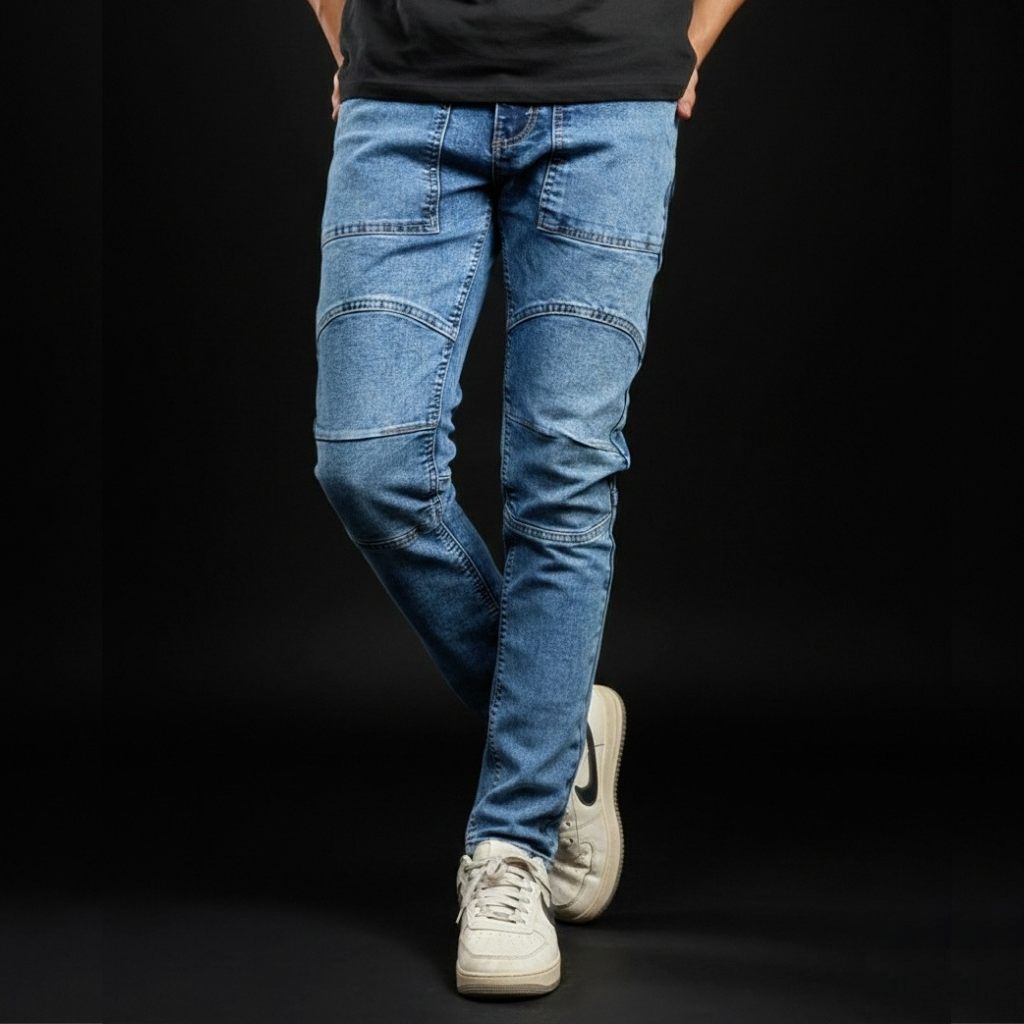 WESTERN -2 CARGO FOUR POCKET LITE BLUE - Image 5