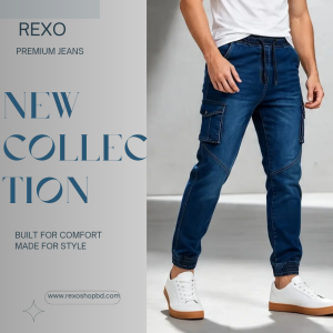 CARGO JOGGERS BLUE