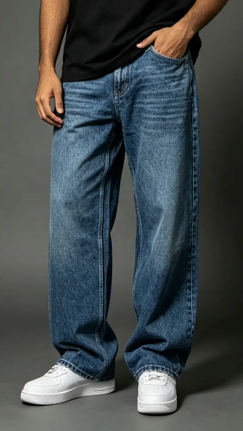 Baggy lite blue